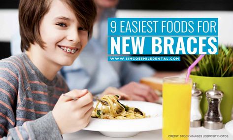 New Braces Food, Food After Braces, Foods To Eat After Getting Braces, Food For Braces, Easy Foods To Make, Braces Friendly Recipes, Braces Care, Braces Food, Braces Colors Ideas