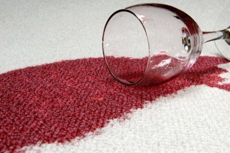 With elbow grease and tricks of the trade, many food stains can be removed. Red Wine Stain Removal, Homemade Stain Removers, Stain Removal Guide, Red Wine Stains, Spilled Wine, Deep Carpet Cleaning, Diy Carpet Cleaner, Carpet Cleaning Solution, Carpet Cleaning Machines