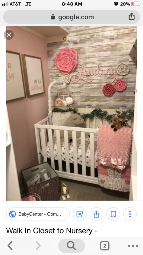 Small Toddler Bedroom, Closet Nursery, Crib Ideas, Bed For Girls Room, Nursery Nook, Small Nursery, Baby Corner, Small Nurseries, Toddler Bedroom