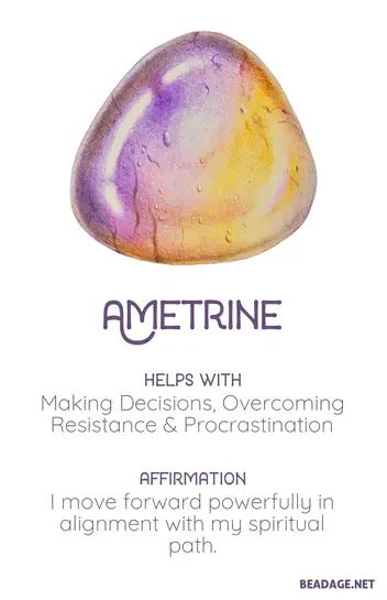 Ametrine Printable Gemstone Properties Cards #gemstones #crystals Crystal Meaning Cards, Gem Meaning, Crystal Cards, Ametrine Crystal, Vintage Native American Jewelry, Gemstone Properties, Silver Turquoise Jewelry, Gemstones Crystals, High Tech Gadgets