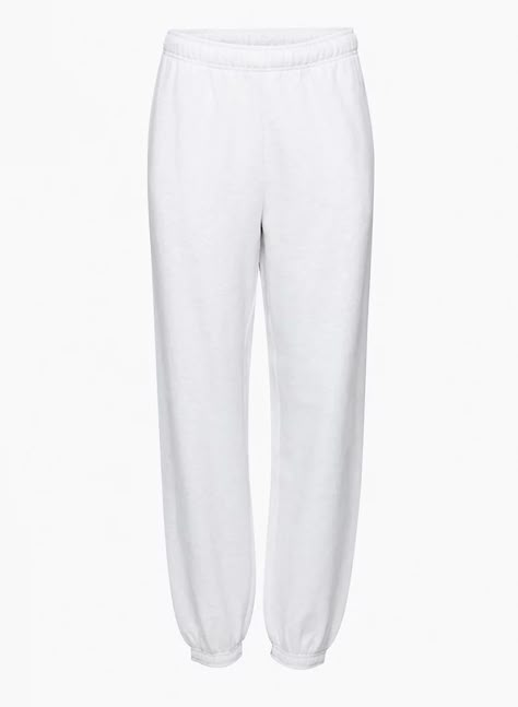 Aritzia White Sweatpants, Aritzia Sweatpants, Straight Sweatpants, Oversized Sweatpants, White Sweatpants, Kpop Girl Bands, Belly Piercing, Fleece Sweatpants, Tall Girl