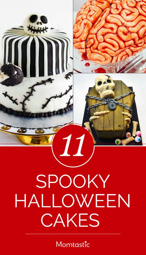 These spooky Halloween cakes are exactly the homemade answer my taste buds need. Some are sweetly spooky and others are unnervingly creepy. Either way, they’ll all be delicious in my belly. Nom nom nom! Scary Cake Ideas, Creepy Cake Ideas, Creepy Halloween Cake Ideas, Scary Cakes Birthdays, Spooky Cakes Scary Halloween, Spooky Halloween Cakes, Scary Cakes, Spooky Cake, Halloween Birthday Cakes