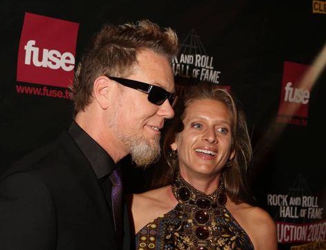 Who is Francesca Hetfield? Wife of James Hetfield Bio, Wiki, Story James Hetfield Wife, Francesca Hetfield, Metallica Concert, Rock Singer, Robert Trujillo, Induction Ceremony, Music Documentaries, Timothy Olyphant, James Hetfield