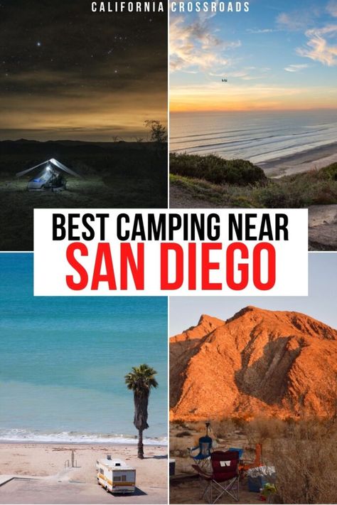 San Diego Camping, San Diego Hikes, Camping In Southern California, Camping In California, Fort Bragg California Camping, Best Rv Parks In California, Southern California Camping, Mission Bay, California Camping