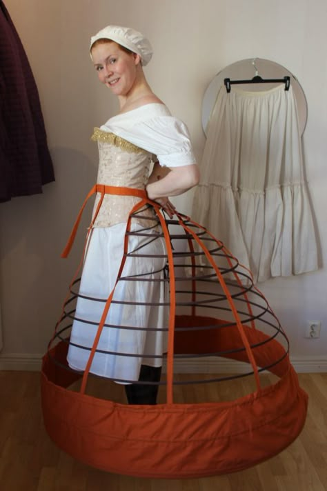 Crinoline | Cage Crinoline, 1860s Dresses, Victorian Coat, Crinoline Skirt, 18th Century Costume, Hoop Skirt, Edwardian Fashion, Historical Costume, Historical Dresses