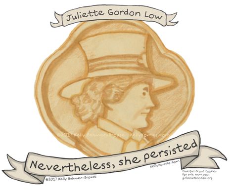 Friend Portraits, Juliette Gordon Low, Robert Baden Powell, Girl Scout Brownies, Baden Powell, Girl Scout Juniors, Nevertheless She Persisted, She Persisted, Gold Award