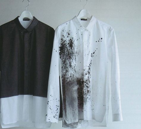 shirts Paint Shirts, Magnolia Pearl, Painted Clothes, Mode Inspo, Diy Shirt, Yohji Yamamoto, White Shirts, Art Clothes, Looks Vintage