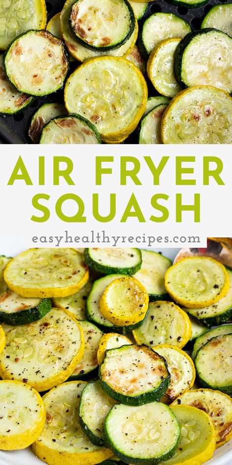 Airfry Squash Recipes, How To Cook Squash In Air Fryer, Air Fryer Squash Chips, Squash In Air Fryer Oven, Cooking Squash In Air Fryer, Airfry Squash, Air Fryer Squash Recipes Yellow, Zucchini And Yellow Squash Recipes Air Fryer, Air Fryer Summer Squash