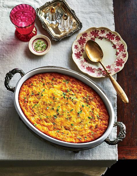 Egg-cellent. Easter Casserole, Easy Easter Dinner, Southern Living Recipes, Recipes Southern, Corn Pudding, Christmas Food Dinner, Thanksgiving Sides, Pudding Recipes, Casserole Dish