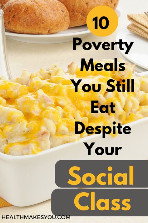 Some humble meals remain a go-to regardless of social class because they’re delicious, comforting, and remind us of simpler times. Here is a list of 10 poverty meals you still eat despite your social class. Click to read it. Poverty Meals, Poverty Meal, Cheesy Pasta, Cottage Pie, Budget Friendly Recipes, Wing Recipes, Chicken Wing Recipes, Full Meal Recipes, Healthy Eating Recipes