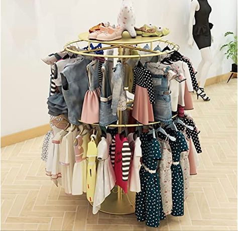 Boutique decor, clothing racks, boutique organization. Boutique Organization, Small Boutique Decor, Dress Up Rack, Boutique Clothing Rack, Rack For Clothes, Clothes Hanging Rack, Boutique Store Displays, Dress Up Storage, Kids Clothing Rack