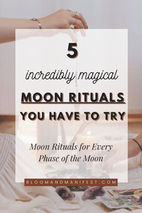 Looking for some moon rituals to add to your monthly practice? This guide is for you. Wether you're looking for new moon rituals, full moon rituals or general rituals to practice during any phase of the moon this guide covers a variety. Rituals are a powerful spiritual and witchy practice, but aligning your rituals with the moon is even more powerful. Click to read through the full article and try some for yourself. First Of The Month Rituals, December Full Moon, Full Moon Rituals, New Moon Ritual, Phase Of The Moon, Moon Spells, Moon Rituals, Lunar Moon, Spiritual Warfare Prayers