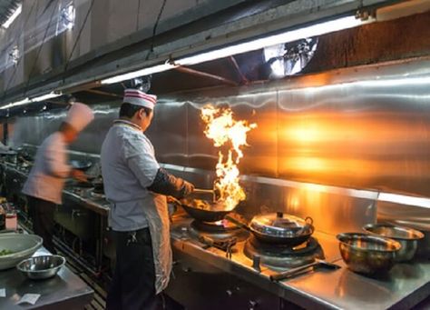 Chinese Restaurant Kitchen Layout Restaurant Kitchen Design Ideas, Restaurant Kitchen Layout, Restaurant Kitchen Design, Commercial Kitchen Design, Kitchen Projects Design, Cloud Kitchen, Chinese Kitchen, Urban Kitchen, Sydney Restaurants