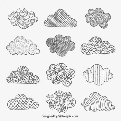 Doodle Patterns Simple, Arte Doodle, Doodle Art Drawing, Outline Drawing, Abstract Hand, Easy Doodle Art, Pola Sulam, Kids Pattern, Copyright Free