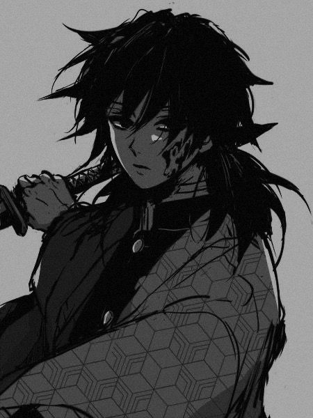 Giyuu Fanart, Male Pfps, Tomioka Giyuu, Dark Anime, Kimetsu No Yaiba, Izuku Midoriya, Slayer Anime, Anime Demon, Anime Fanart