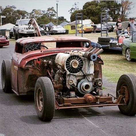 Rat Rods International, Air Cooled Deutz Diesel Engine. Diesel Rat Rod, Custom Rat Rods, Rat Rod Cars, Rat Rods Truck, Hot Rod Trucks, Rat Rods, Us Cars, Hot Rods Cars, Diesel Trucks