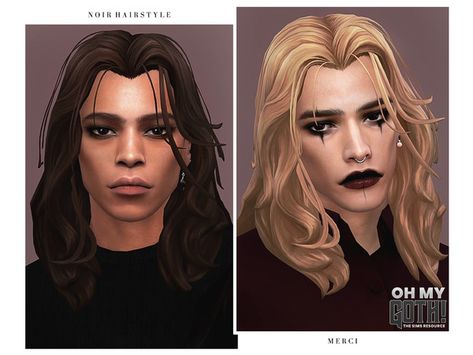 Sims 4 Mens Long Hair Cc, Sims 4 Cc Vampire Hair Male, Sims 4 Vampire Cc Hair, The Sims 4 Cc Hair Men Long, Sims 4 Cc Hair Male Long, Zombie Hair, Sims 4 Cc Goth, Goth Male, Vampire Hair