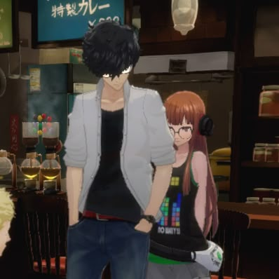 siblings fr! Futaba And Makoto, Persona 5 Joker And Futaba, Ren And Futaba Matching Icons, Futaba And Joker Matching Icon, Futaba Sakura And Joker, Ren And Futaba, Futaba X Akira, Ren X Futaba, Futaba X Joker