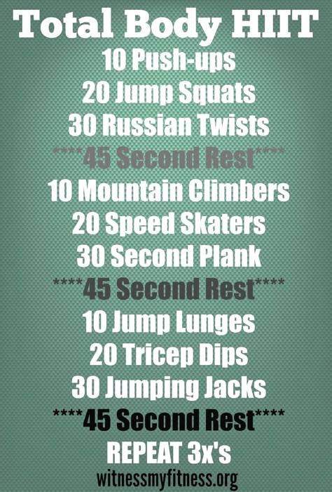 Total Body Hiit Workout, Hit Workout, Workout Morning, Hiit Training, Hiit Cardio, Hiit Workouts, Crossfit Workouts, High Intensity Interval Training, Interval Training