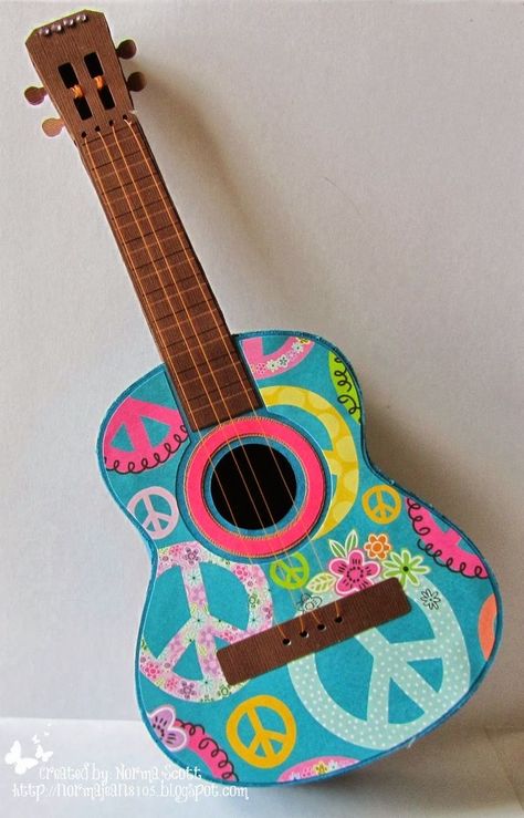 Valentines Day Box Ideas, Happy February 1st, Cardboard Guitar, Valentines Day Box, Instrument Craft, Ukulele Art, Pinterest Valentines, Valentine Boxes, Happy February