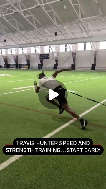 Speed Training Drills, Travis Hunter, Workout Basketball, Football Training Drills, Speed Workout, Speed Drills, Hockey Training, Muscle Workout, Baseball Training