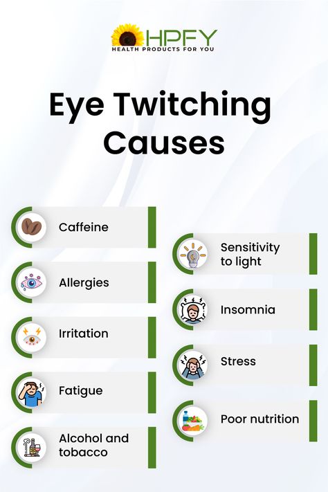 Eye Twitching Causes Of, Stop Eye Twitching, Eye Twitching, Hot And Cold Therapy, Muscle Twitching, Facial Nerve, Sick Remedies, Itchy Eyes, Sleep Remedies