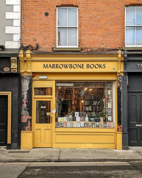 Always a spot spot for these local bookshops ✨ 📍 Marrowbone Books | Dublin, Ireland 🏷️ #doitwithwilly_dublin #doitwithwilly_bookshop | Instagram Yellow Mood Board, Free Calendar Download, Cozy Bookstore, April Wallpaper, Secondhand Bookshop, Ireland Aesthetic, Feminine Urge, Dublin Ireland Travel, Wallpaper 2024