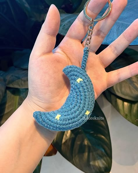 Personalized Crochet decor,Sun/ Earth/ Moon/ Star Keychain Fob Rings, Milklove Doll, Tote Bag/Wallet Charm 🌍Big：Diameter：6cm 🌍Small：Diameter：3.5cm ☀️Big：Diameter：10cm ☀️Small：Diameter：5cm 🌛Big：Length：7.5cm 🌛Small：Length：5cm ⭐️Small：Diameter：3.5cm https://adoreknitsstore.etsy.com #crochet #crochetaddict #milklove #keychain #earth #moon #star #sun #giftideas #universe #giftforher Crochet Keychain Moon, Moon And Sun Crochet, How To Crochet A Moon, Sun Earth Moon, Crochet Moon, Moon Crochet, Personalized Crochet, Star Keychain, Crochet Decor