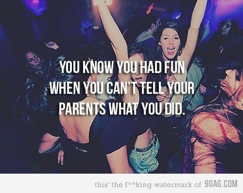 you know you had fun when.. Party Hard Quote, Insta Quote, Party Quotes, Now Quotes, Party Hardy, Strict Parents, Interesting Pictures, Frases Tumblr, Bff Quotes