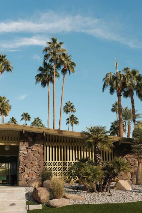 Desert modernism, mid-century houses, colored doors.... Find out our itinerary to discover these homes in Palm Springs Palm Springs Houses, San Jacinto Mountains, Palm Springs Style, Spring Images, Spring Pictures, Modern Pictures, Ranch Style Homes, Unframed Art Prints, Photo Matting