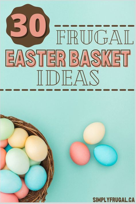 Here are 30 Fun and Frugal Easter Basket Ideas you're going to love! These are all ideas that I think will allow kids to have fun for more than one day! All Ideas, Uno Cards, Pick Up Sticks, Easter Basket Ideas, Quiet Activities, Coloring Supplies, About Easter, Cash Gift, Mini Paintings