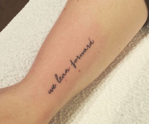 @jadore_inspire Forward Tattoo, Cursive Fonts, Tattoo Fonts, Tag A Friend, Cute Tattoos, Tattoos And Piercings, I Tattoo, Small Tattoos, Tattoo Quotes