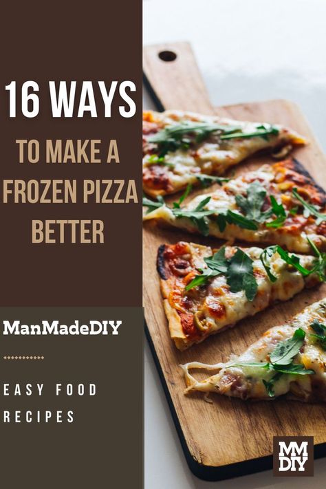 Diy Frozen Pizza, Frozen Pizza Hacks, Homemade Frozen Pizza, Meat Pizza Recipes, Pizza Alternatives, Freeze Pizza Dough, Pizza Hacks, Meat Pizza, Pizza Appetizers