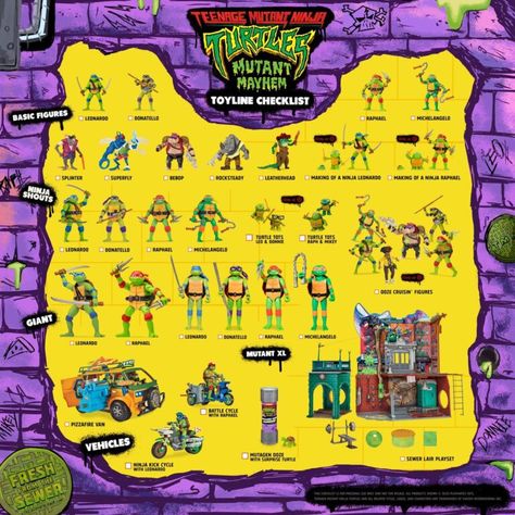 Ninja Turtles Toys, Tmnt Figures, Tmnt Mutant Mayhem, Ninja Turtles Mutant Mayhem, Boy Bedrooms, Turtle Day, Ninja Turtle Toys, Legend Images, Mutant Mayhem