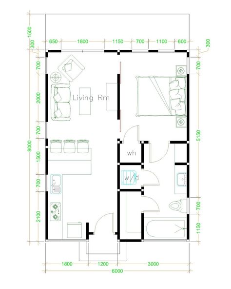 Small House Plans 21x21 Feet 6.5x6.5m Shed Roof - Sam House Plans 957 6x8 Shed, Studio House Plans, Gable Roof House, One Bedroom House Plans, Renovated House, Shed House Plans, Studio House, Cottage Plans, Cottage Floor Plans