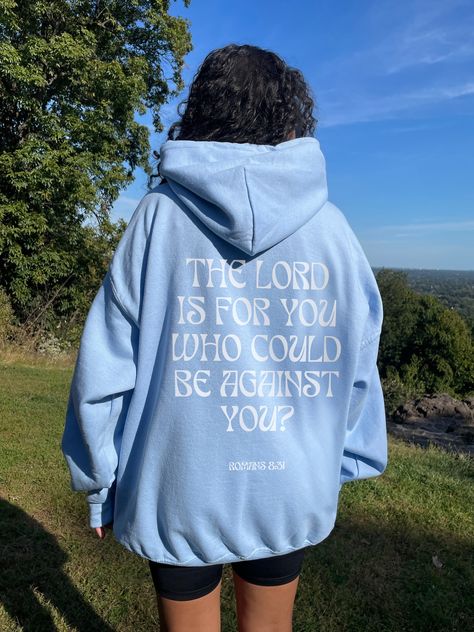 Christian Clothes, Jesus Clothes, Aesthetic Christian, Christian Shirts Designs, Christian Merch, Christian Hoodies, Christian Quotes God, Sweatshirt Trendy, Trendy Aesthetic