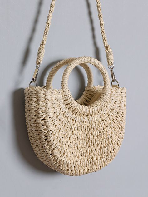 Paper Plain, Vacation Bag, Straw Beach Bag, Straw Tote Bag, Wicker Bags, Raffia Bag, Mini Bows, Twilly, Straw Tote