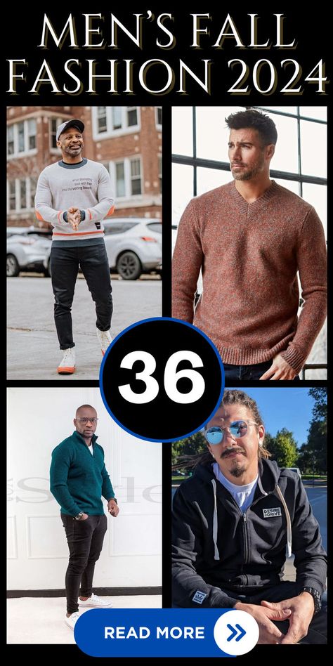 Elevate your fall wardrobe with 36 stylish men's fashion ideas! From cozy layers to trendy accessories, discover the latest trends to stay fashionable and comfortable this season. Upgrade your autumn look with these versatile outfit inspirations. #MensFashion #FallFashion #StyleInspiration Mens Layering Outfits, Layering Outfits Men, Casual Outfits Men Fall, Date Night Outfit Men, Fall Trends Outfits, Autumn Look, Stylish Fall Outfits, Stylish Mens Fashion, Fall Outfits Men