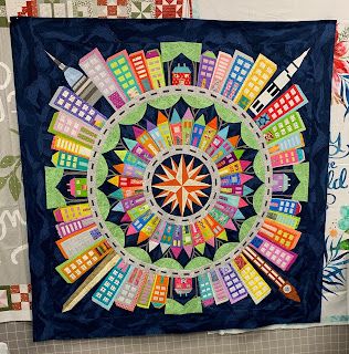 Colour My World, Map Fabric, Color My World, The Quilt Show, Quilt Show, Machine Pattern, Dresden Plate, Quilt Labels, House Quilts