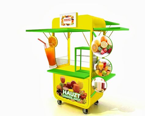 Ideas Para Negocios, Chicken Pop, Gerobak Dorong, Food Stall Design, Food Kiosk, Food Cart Design, Social Innovation, Cart Design, Food Carts