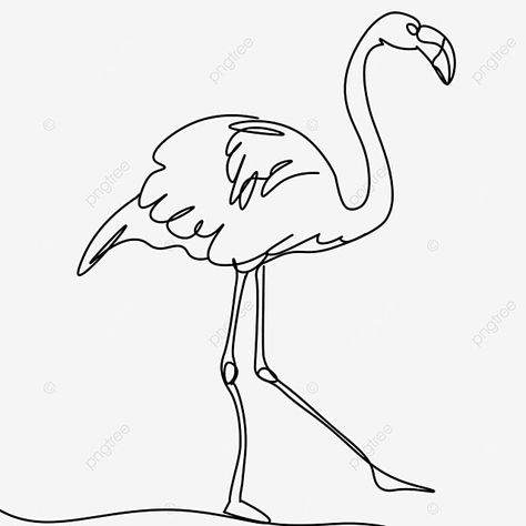 Abstract line art drawing flamingo Flamingo Line Art, Flamingo Sketch, Drawing Flamingo, Flamingo Drawing, Wing Drawing, Logo Cloud, Line Art Drawing, Permanent Jewelry, Drawing Clipart