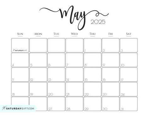 May 2025 Calendar, Calendar Free Printable, May Calendar, Free Monthly Calendar, Blog Calendar, Vertical Calendar, Calendar Designs, 2020 Calendar Template, Purpose Quotes