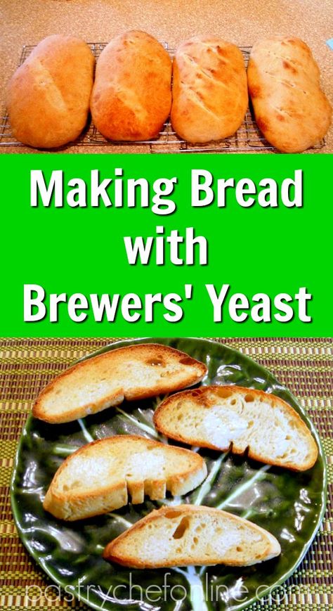 Simple Sweet Bread Recipe, Baking With Beer, Basic Bread Recipe, Bread Yeast, Homemade Breads, Making Bread, Yeast Bread Recipes, Brewing Beer, Lactation Recipes