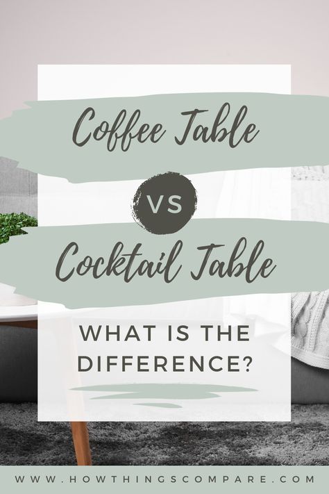 Have you ever thought about the differences between a coffee table and a cocktail table? Can these tables be used for the same purposes? Are they different sizes? It can become confusing because many people use the terms coffee table and cocktail table interchangeably, but they are actually different pieces of furniture. High Coffee Table Living Room, Conversation Areas With 4 Chairs, Cocktail Tables Living Room, Coffee Table With Chairs, Glass Cocktail Tables, Round Cocktail Tables, Coffee Table Size, Low Coffee Table, What To Use