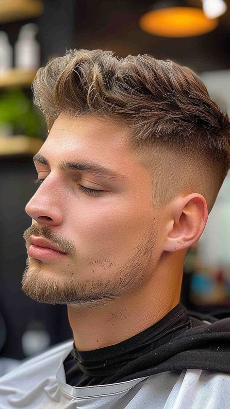 Discover 23 Best Haircuts for Men with Thick Hair Thick Straight Hair Men, Best Male Haircuts, Men With Thick Hair, Side Quiff, Thick Hair Solutions, Young Men Haircuts, Older Men Haircuts, Low Taper Fade Haircut, Quiff Haircut