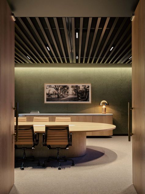 No. 1 Martin Place, Charter Hall - Jadecross Conference Room Design, Meeting Room Design, Modern Workplace, Commercial And Office Architecture, Architectural Lighting Design, Office Meeting Room, Pharmacy Design, Corporate Interiors, Workplace Design