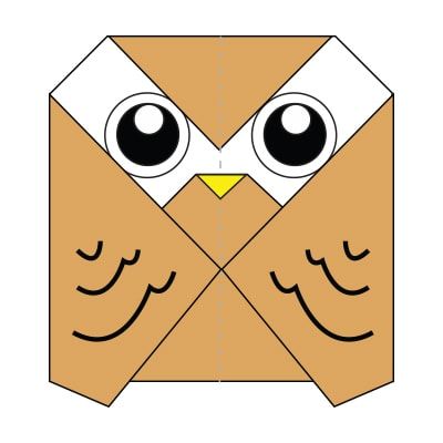 Free Origami Instructions & Diagrams - Learn How to Make Origami Harry Potter Printables Free, Owl Templates, Origami Step By Step, Owl Printables, Harry Potter Owl, Origami Owl Lockets, Paper Owls, How To Make Origami, Owl Card