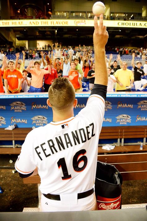 Jose Fernandez #jdf16 Jose Fernandez, Amazing Man, Sports Center, Baseball Art, Babe Ruth, Miami Marlins, Milwaukee Brewers, Baseball Softball, Baseball Mom