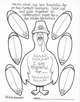 Students will enjoy using these fun and useful printable Thanksgiving worksheets from NoodlzArt.  Students can express what they are thankful for with these fun and engaging activities.   Use these 8 pages of fun filled activities to enhance any creative writing and poetry Thanksgiving unit.  Pages include: a thankful turkey cut and paste activity, word scramble, acrostic poems, and much more. Thanksgiving Craft Activities For Kids, Therapy Thanksgiving Activities, Fun Fall Activities For Kindergarten, Thanksgiving Kids Worksheets, Thanksgiving Homeschool Crafts, Aba Thanksgiving Activities, Thanksgiving Activity For Kindergarten, Free Thankful Tree Printable, November Crafts Middle School