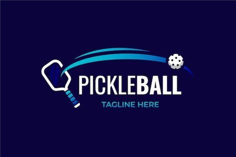 Free vector gradient pickleball logo tem... | Free Vector #Freepik #freevector #pickleball #sports-logo #logo #personal-logo Pickleball Design, Family Logo, Vector Gradient, Pickleball Paddles, Luxury Logo, Personal Logo, Creative Packaging Design, Creative Packaging, Vintage Cartoon